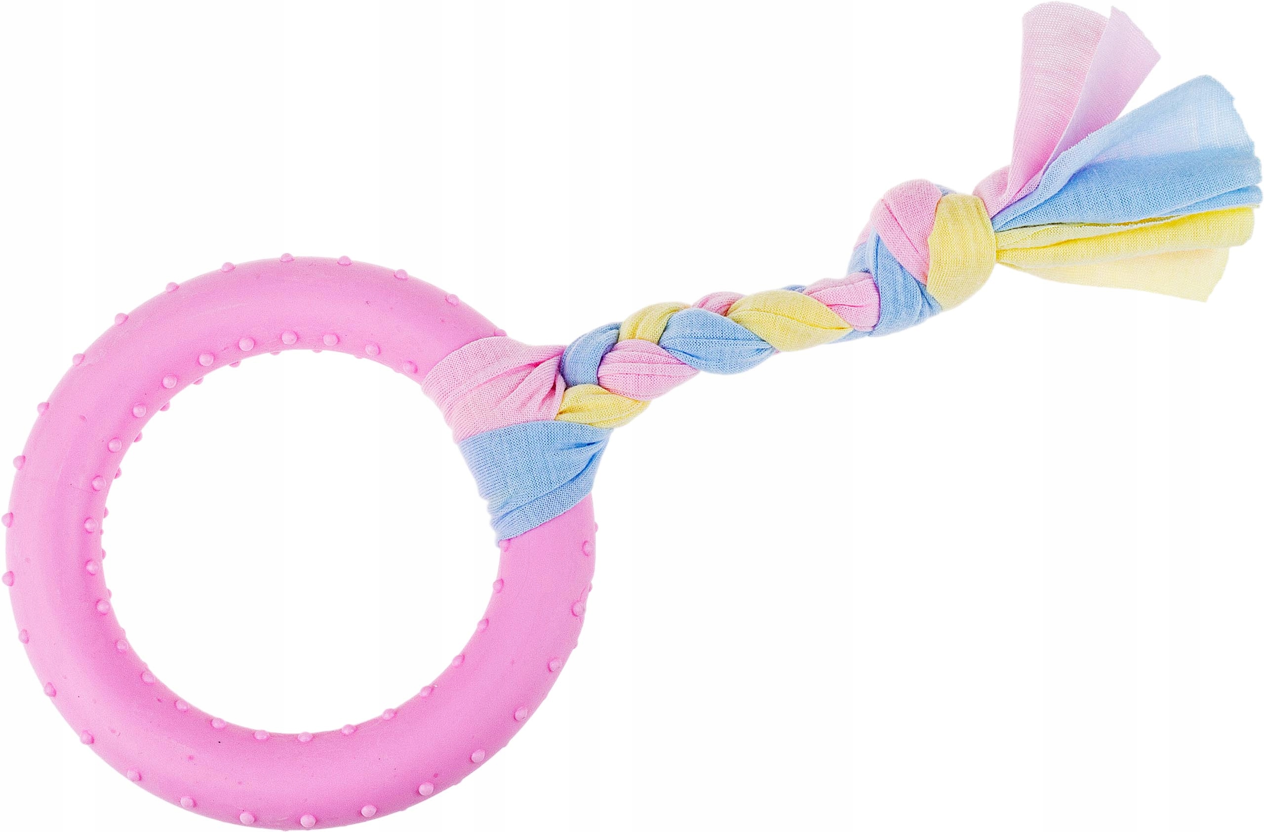 

Zabawka dla psa Gryzak ze sznurkiem Big Ring 12 cm