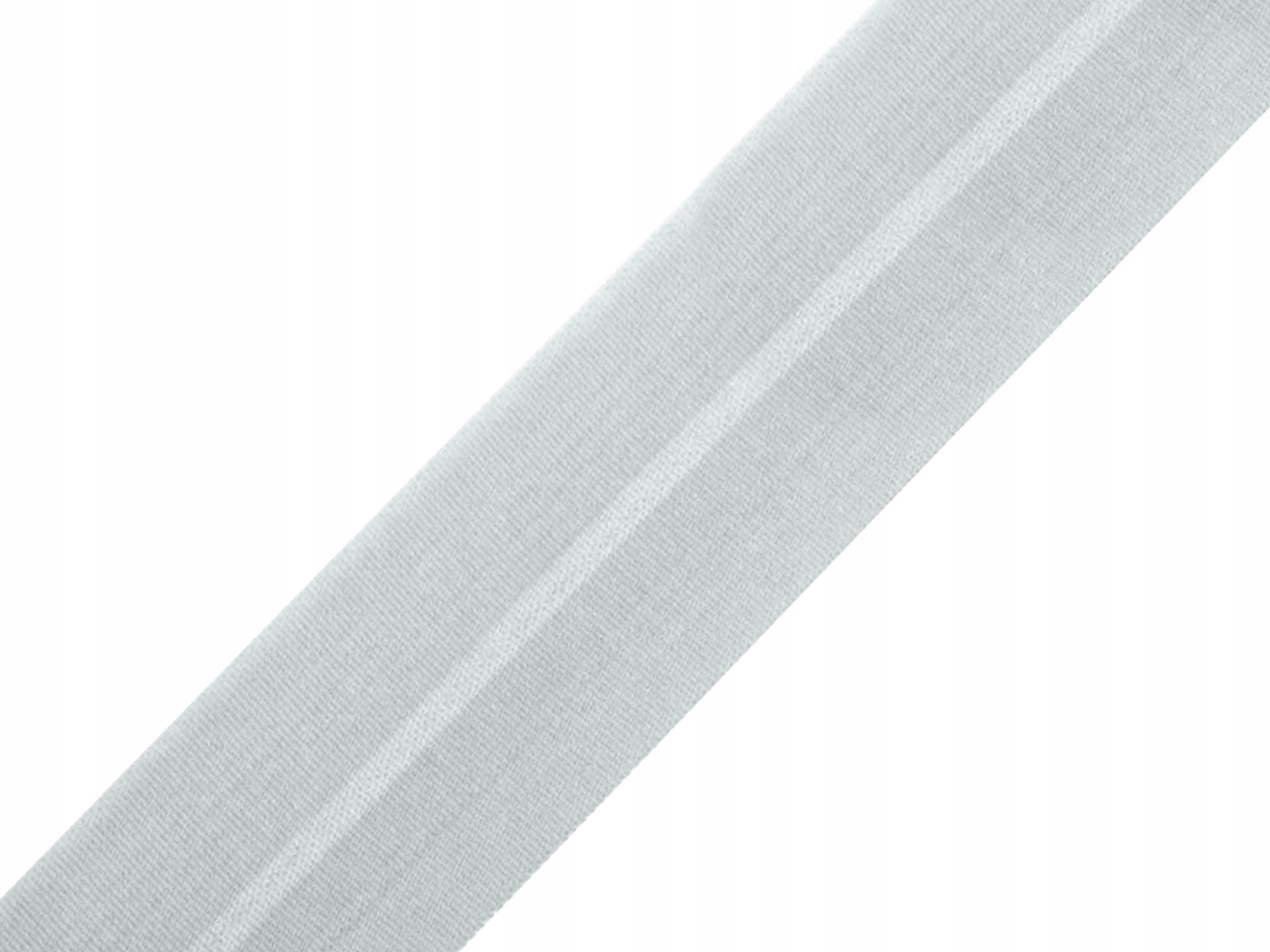Lamówka elastyczna guma łamana 30 mm szara Mat