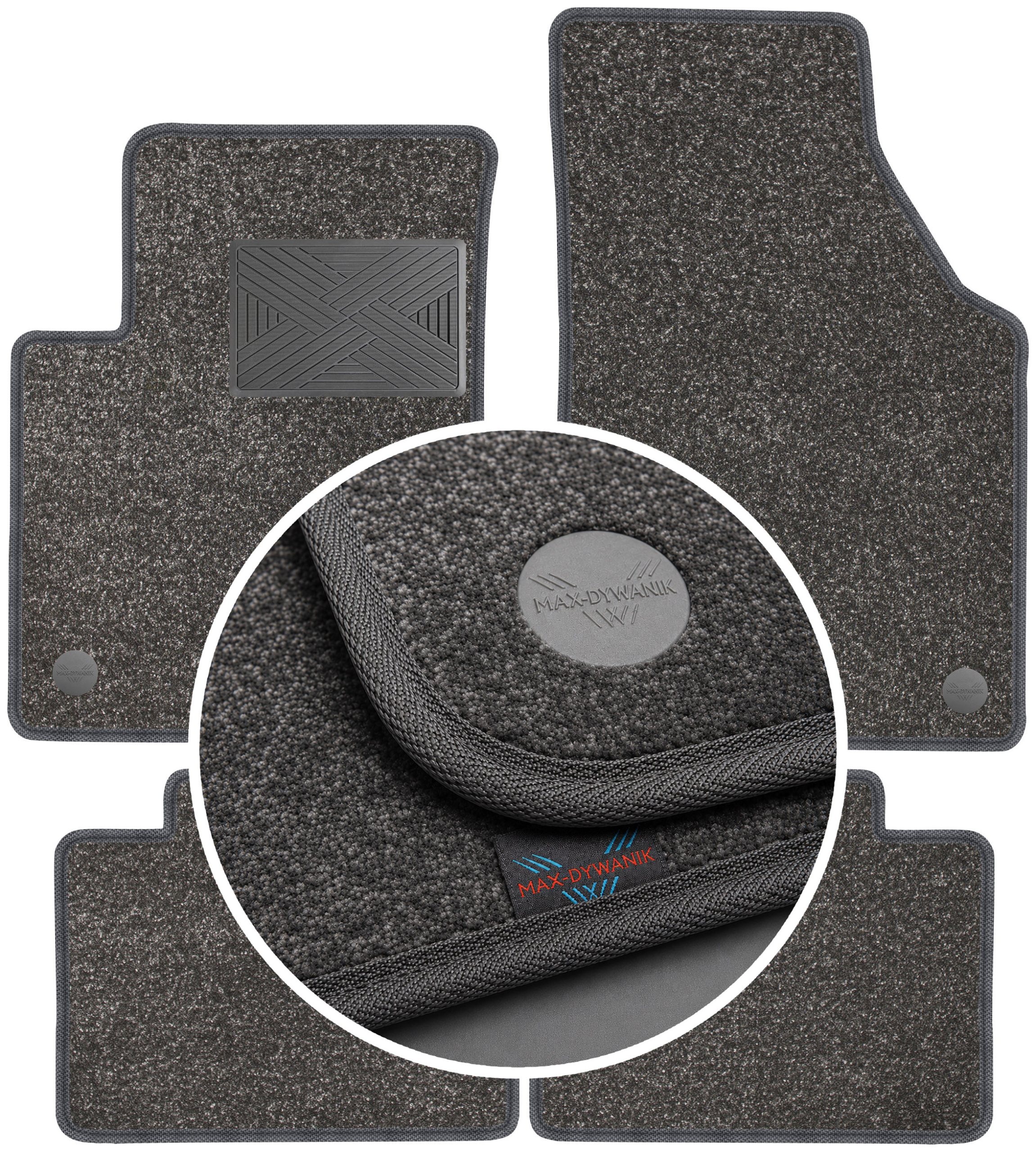 Koberce do auta Jeep Cherokee V Kl 2013- Perl-Line 12mm