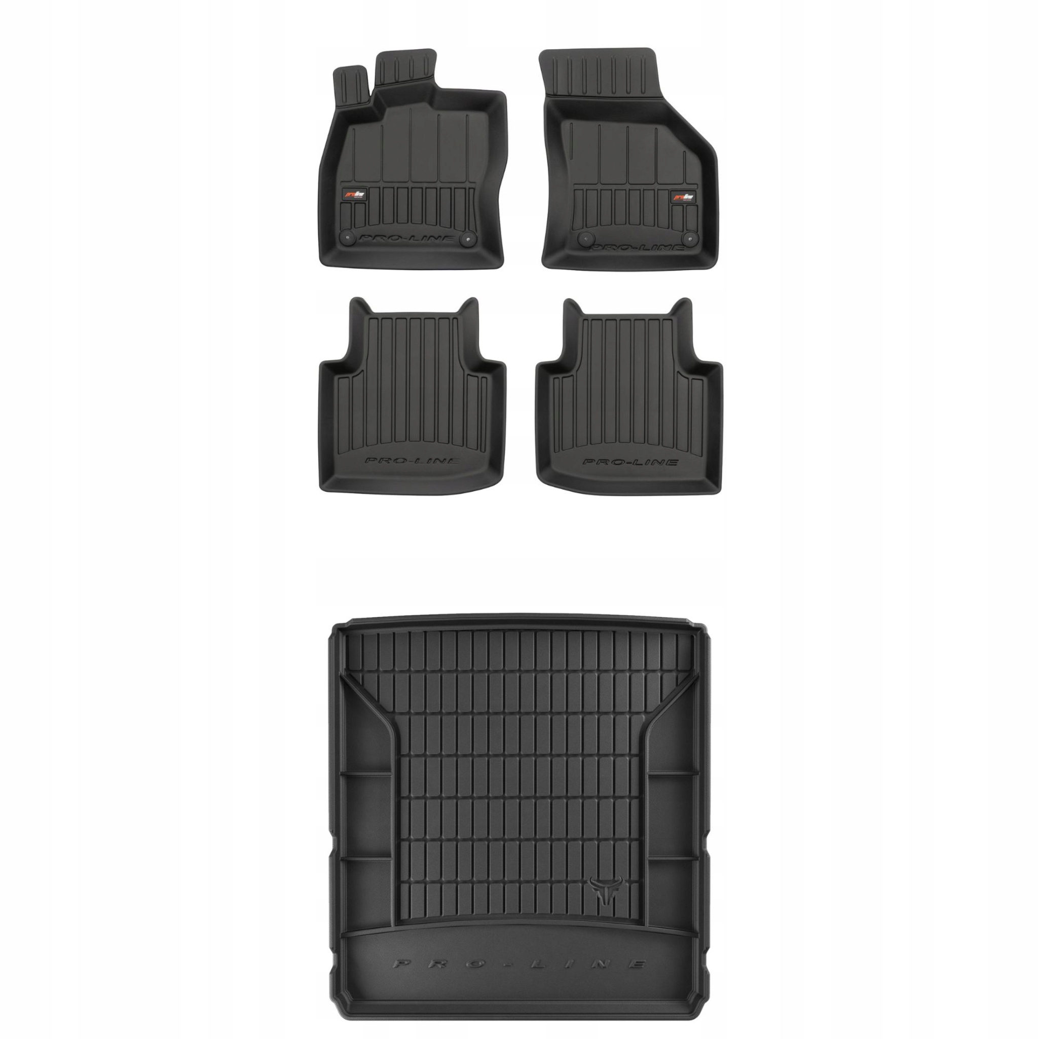 Sada gumových kobercov a rohoží pre Škoda Superb III