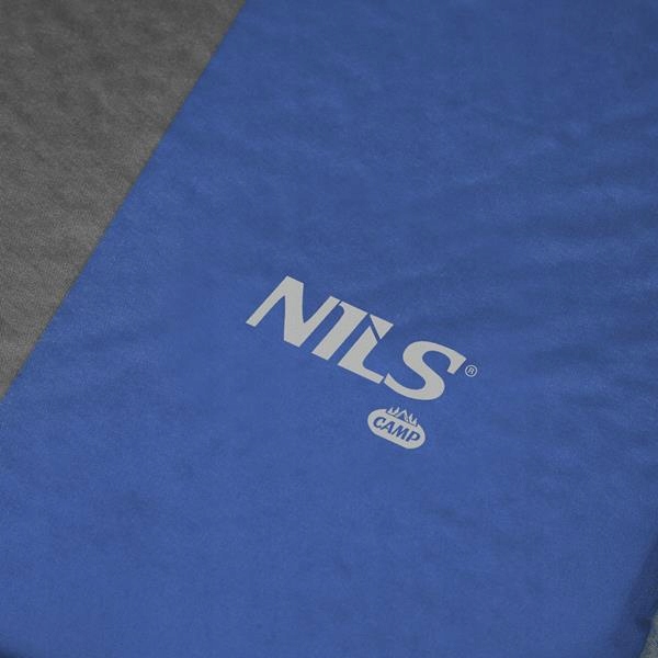 Mata samopompująca turystyczna z poduszką Nils Camp NC4349 193 x 58 cm Grubość 3 cm