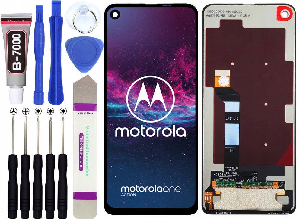 Motorola Moto One Action XT2013 LCD displej