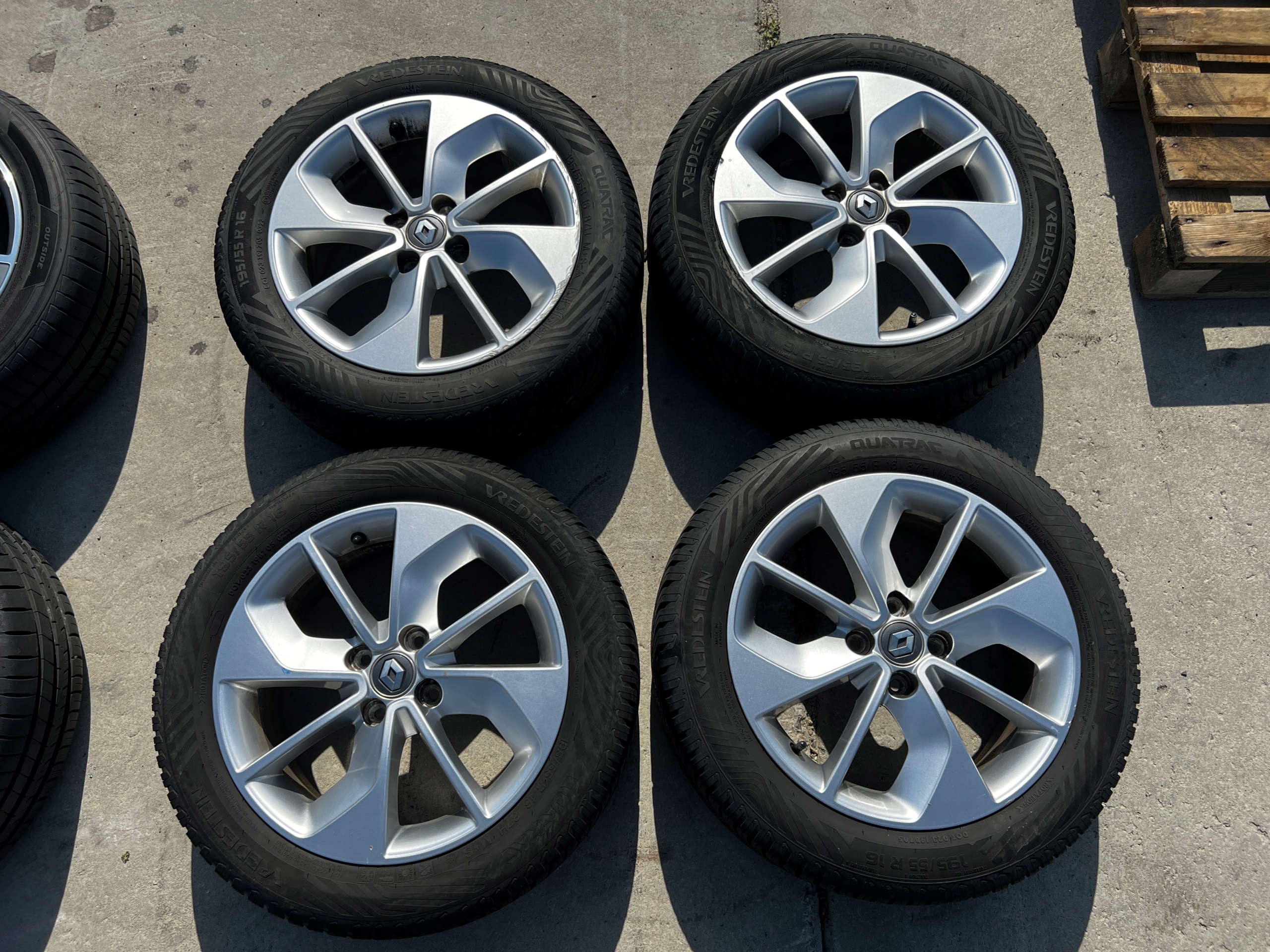 KOŁA FELGI OPONY CAŁOROCZNE RENAULT CLIO IV 195/55 R16