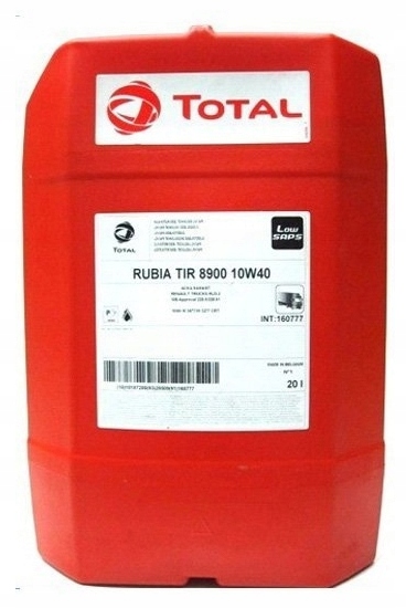 OLEJ TOTAL RUBIA TIR 8900 10W40 ORYGINAŁ 20L