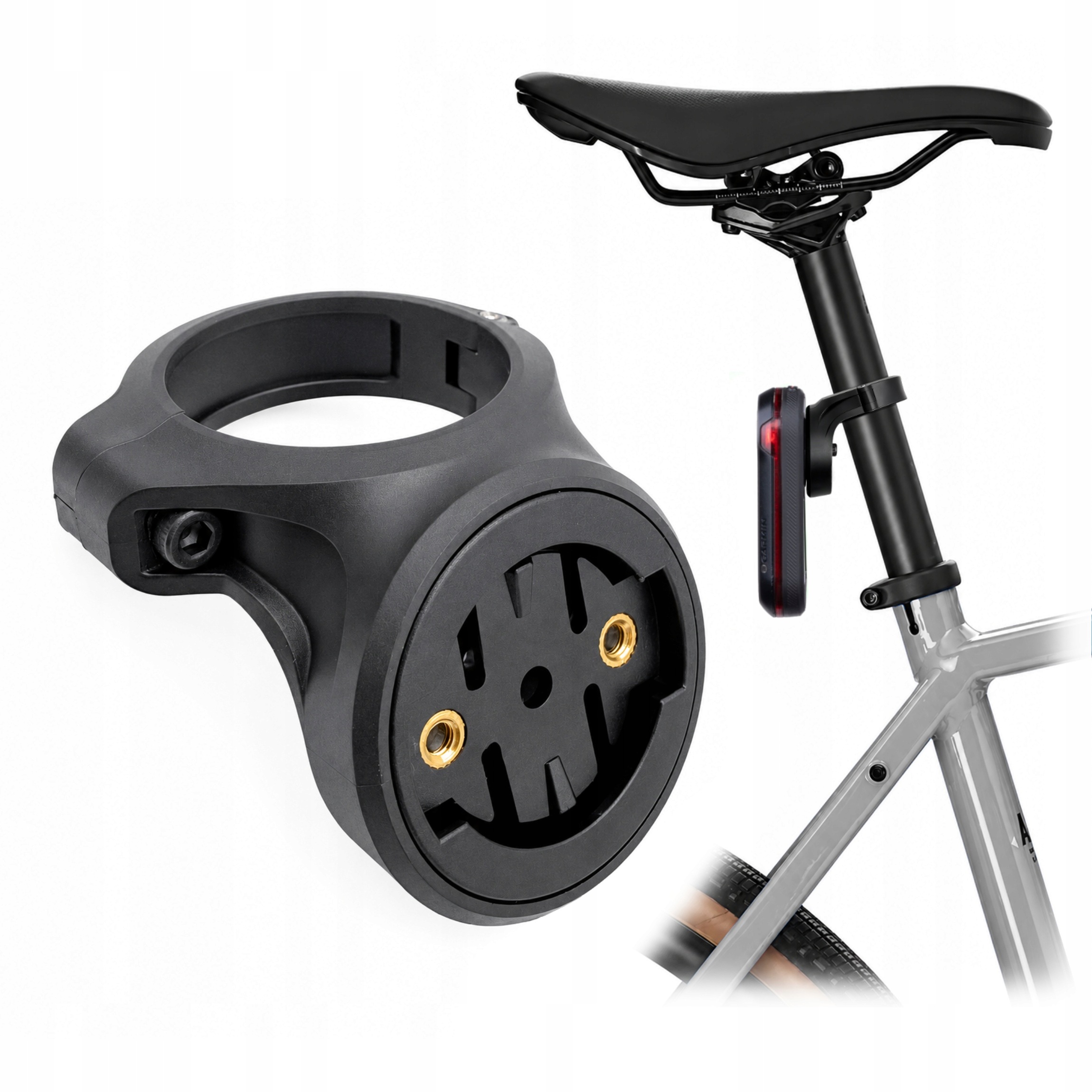 Uchwyt rowerowy na sztyce do radaru lampki Garmin Varia RTL515 Magene L508