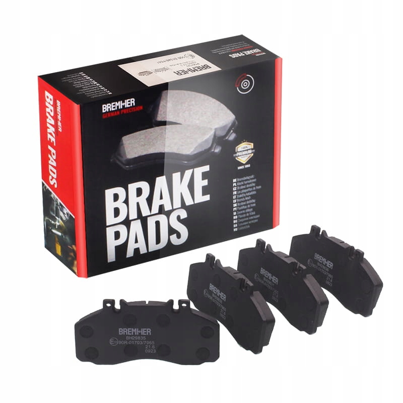 Brzdové destičky Mb, Iveco Daf, Rvi 175x85,5x22mm WVA29835