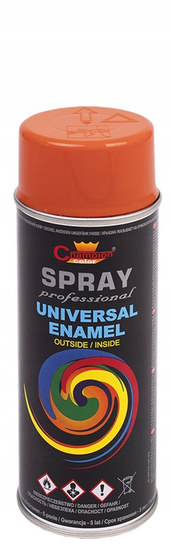

Farba Lakier Spray 400ml RAL2004 Pomarańczowy