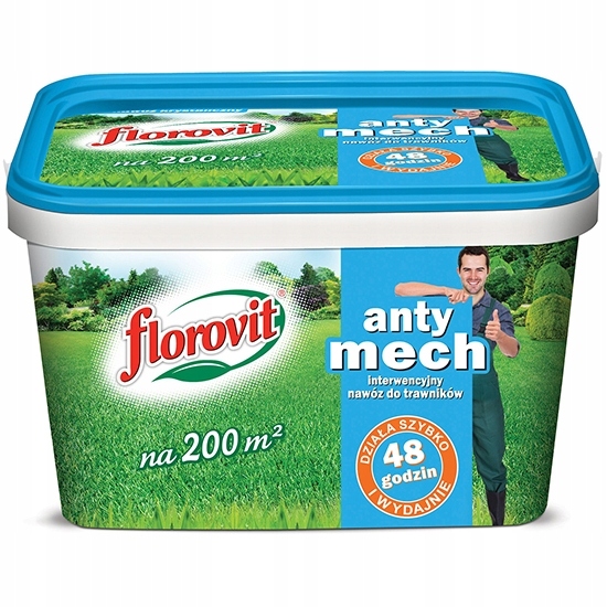 

Florovit Do Trawnik Anty Mech 4kg Trawników 200m