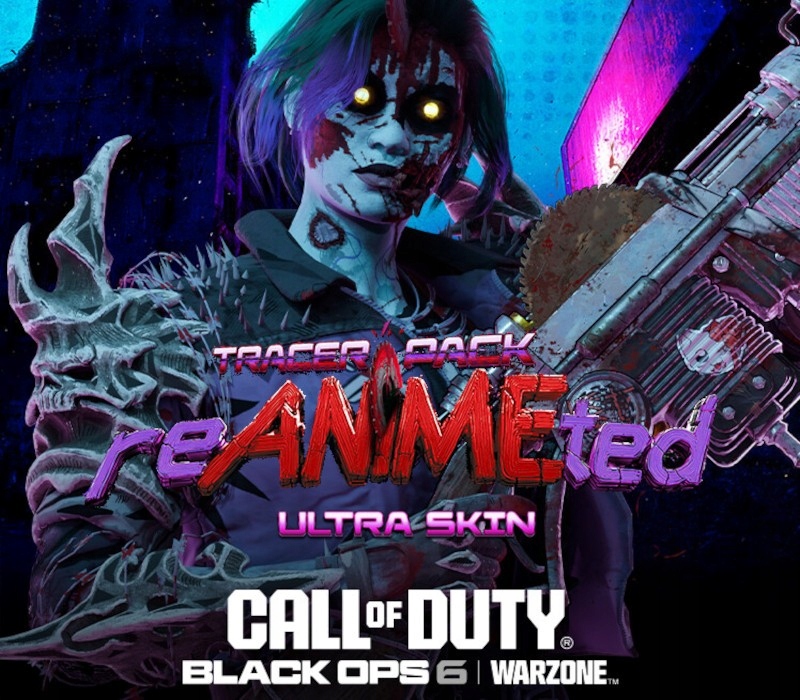 Call of Duty Black Ops 6 Tracer Pack ReANIMEted Ultra Skin DLC Xbox O