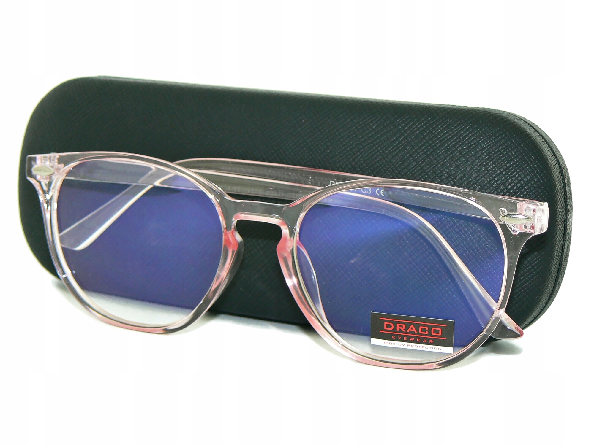 

Damskie Okulary Antyrefleks do komputera Różowe