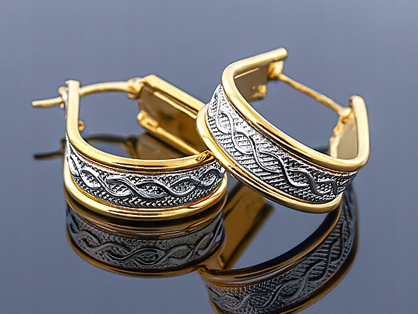 

Ekskluzywne kolczyki 14k ! Jakość !