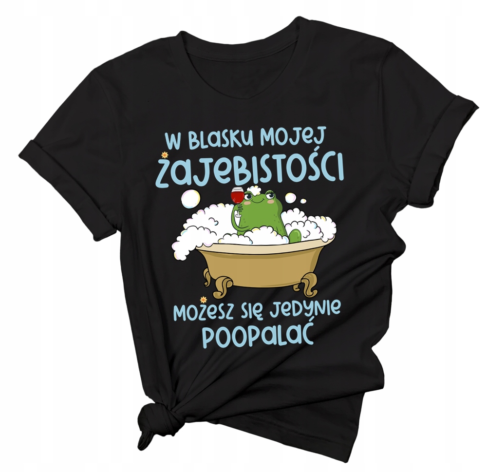 

Koszulka z żabą śmieszny nadruk XXL/3XL