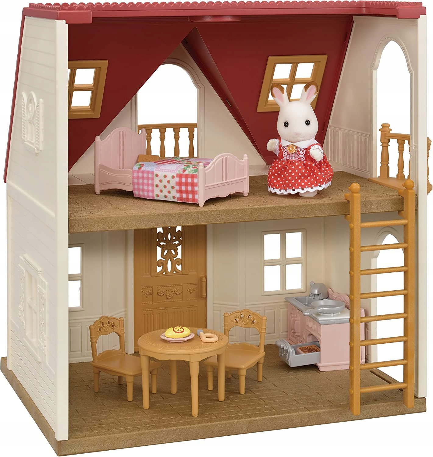 

Sylvanian Przytulny Domek Wiejski Z Czerwonym Dach