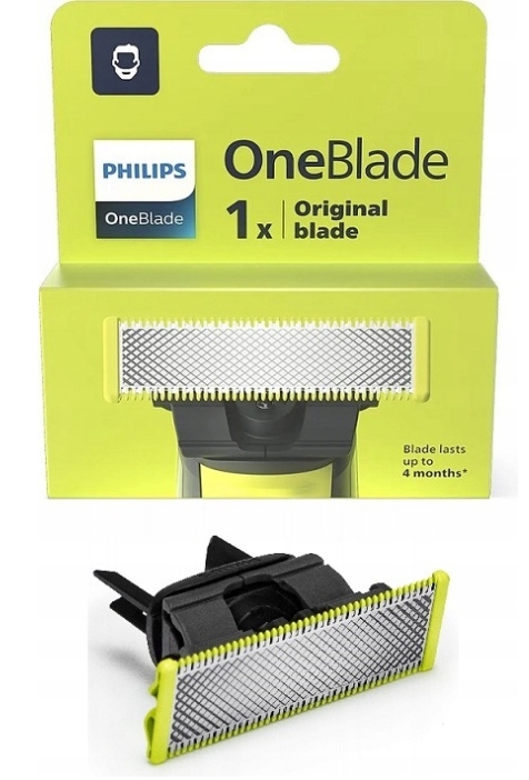 Čepel pro holicí strojek Philips One Blade QP210 s vyměnitelnou originální náplní