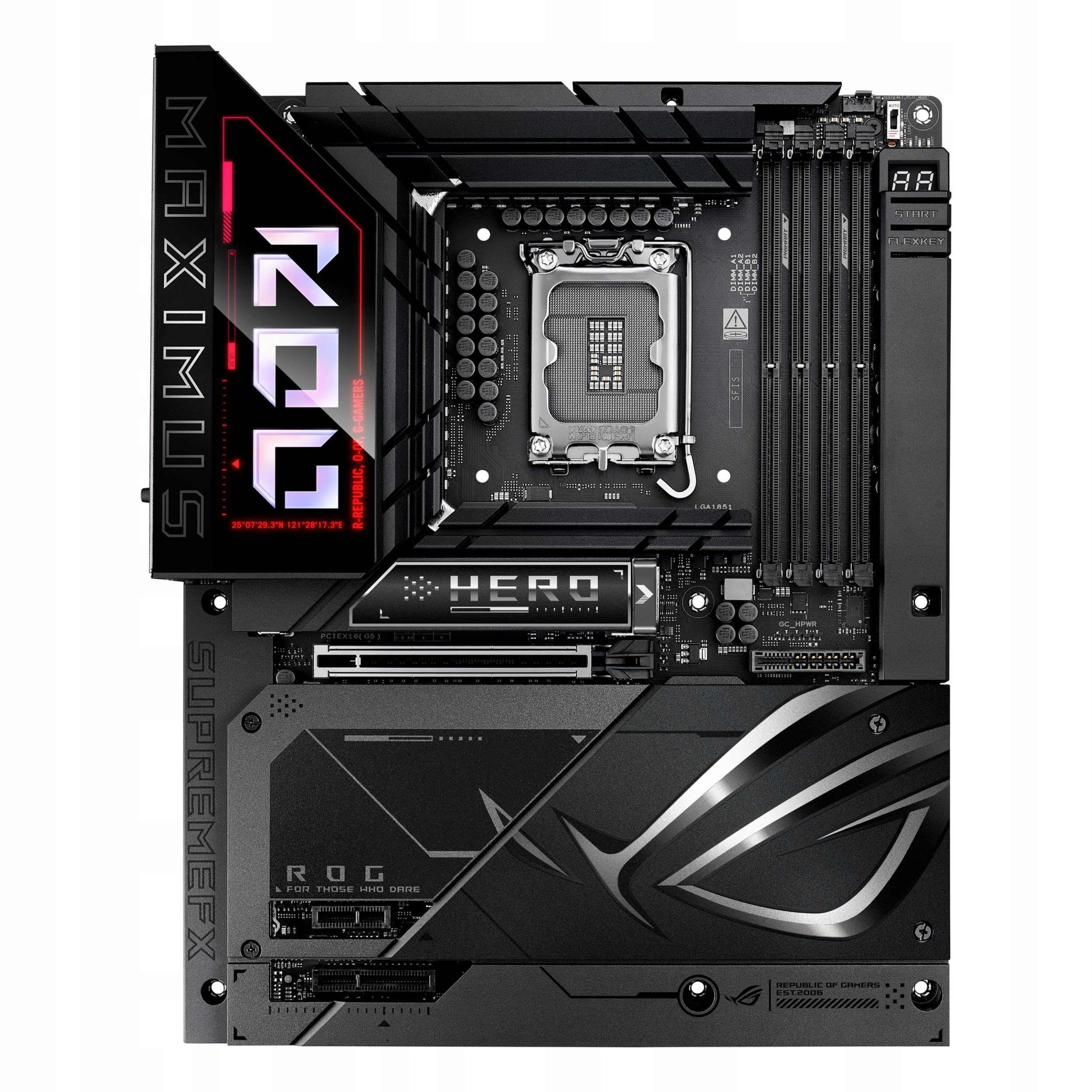 ASUS ROG Maximus Z890 Hero BTF Płyta Główna LGA1851 Intel DDR5 WiFi 7 ATX — miniatura 2