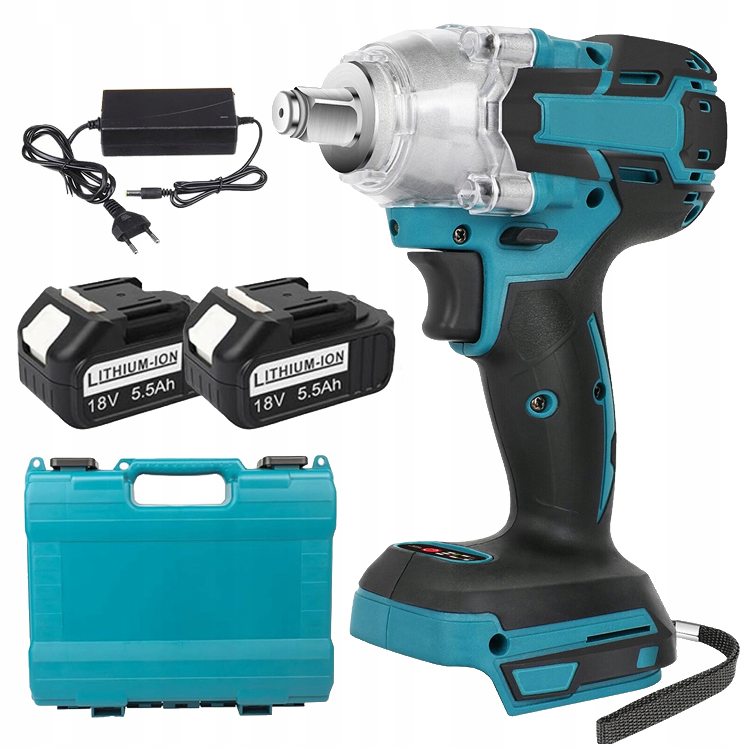 Bezkartáčový Elektrický Rázový Utahovák 1/2" 650 Nm Pro Stroje A Montáž