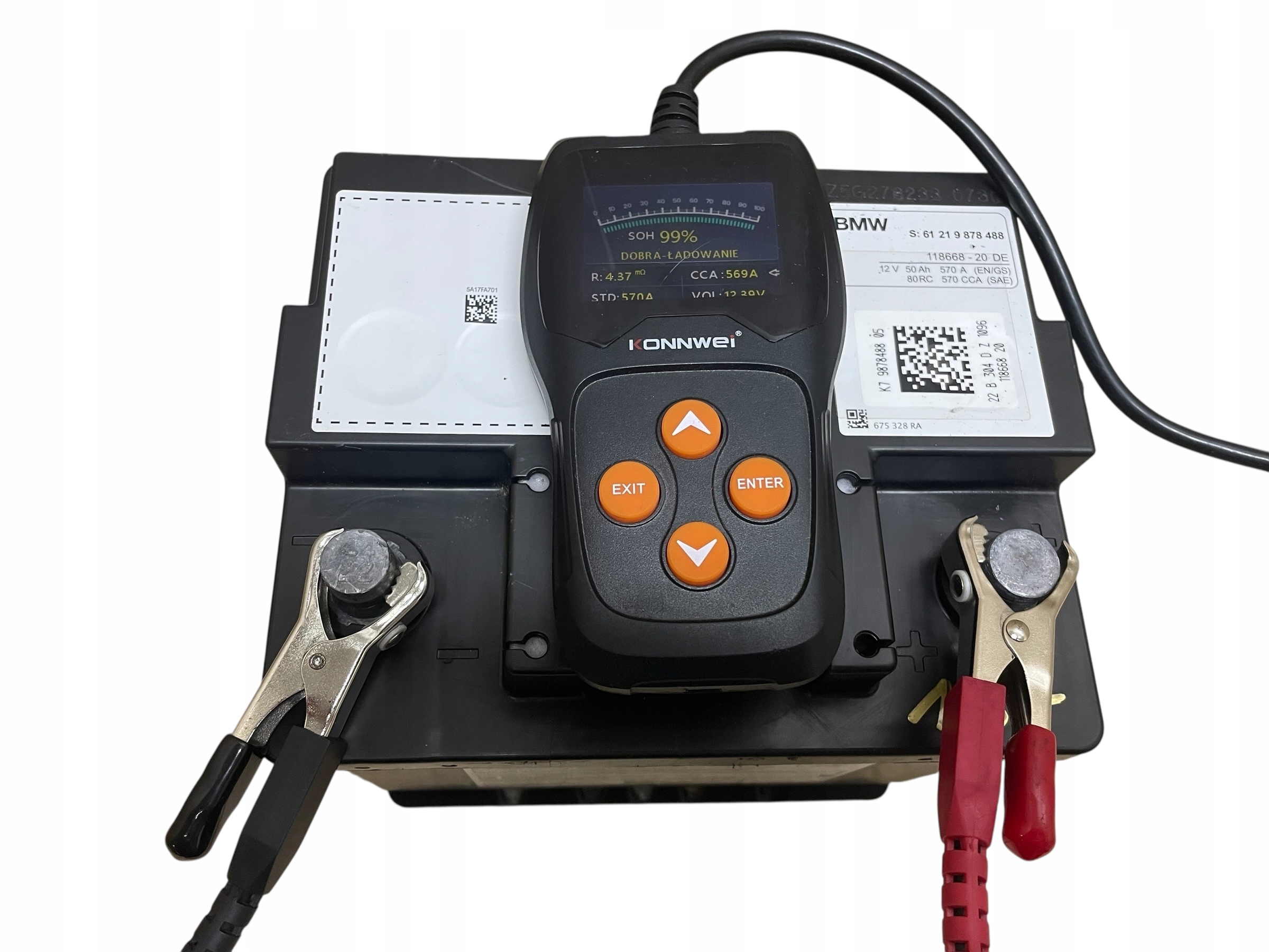 Batteria AGM START-STOP 12V 50AH 570A MINI 2022R Originale