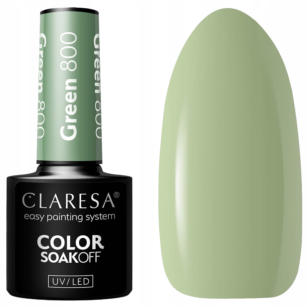 Claresa Lakier Hybrydowy Uv/led 5g Green 800-Zdjęcie-0