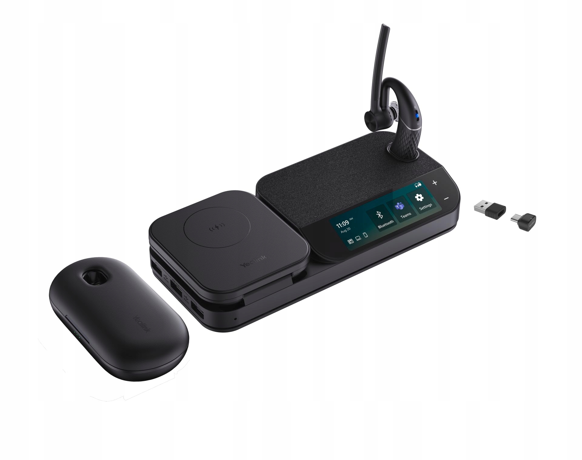 Yealink BH71 Pro stacja robocza zestaw słuchawkowy Usb-c/a czarny
