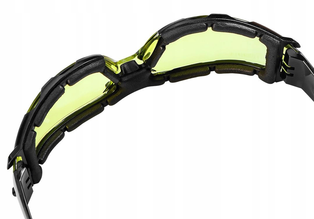 OKULARY OCHRONNE Z WKŁADKĄ PIANKOWĄ ŻÓŁTE SOCZEWKI KLASA ODPORNOSCI FT NEO Marka Neo Tools