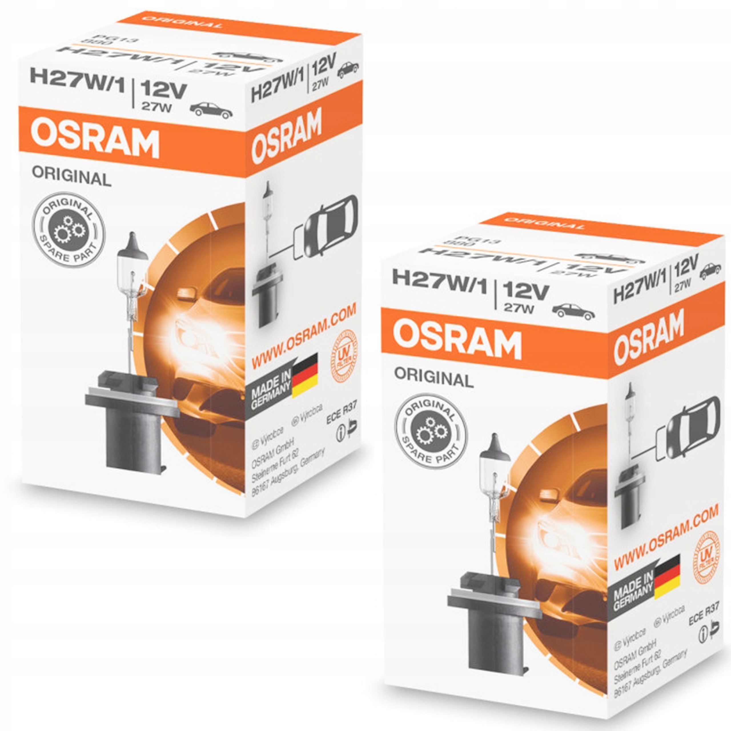 Osram 2x żarówka samochodowa Oryginal H27/1W OSR15