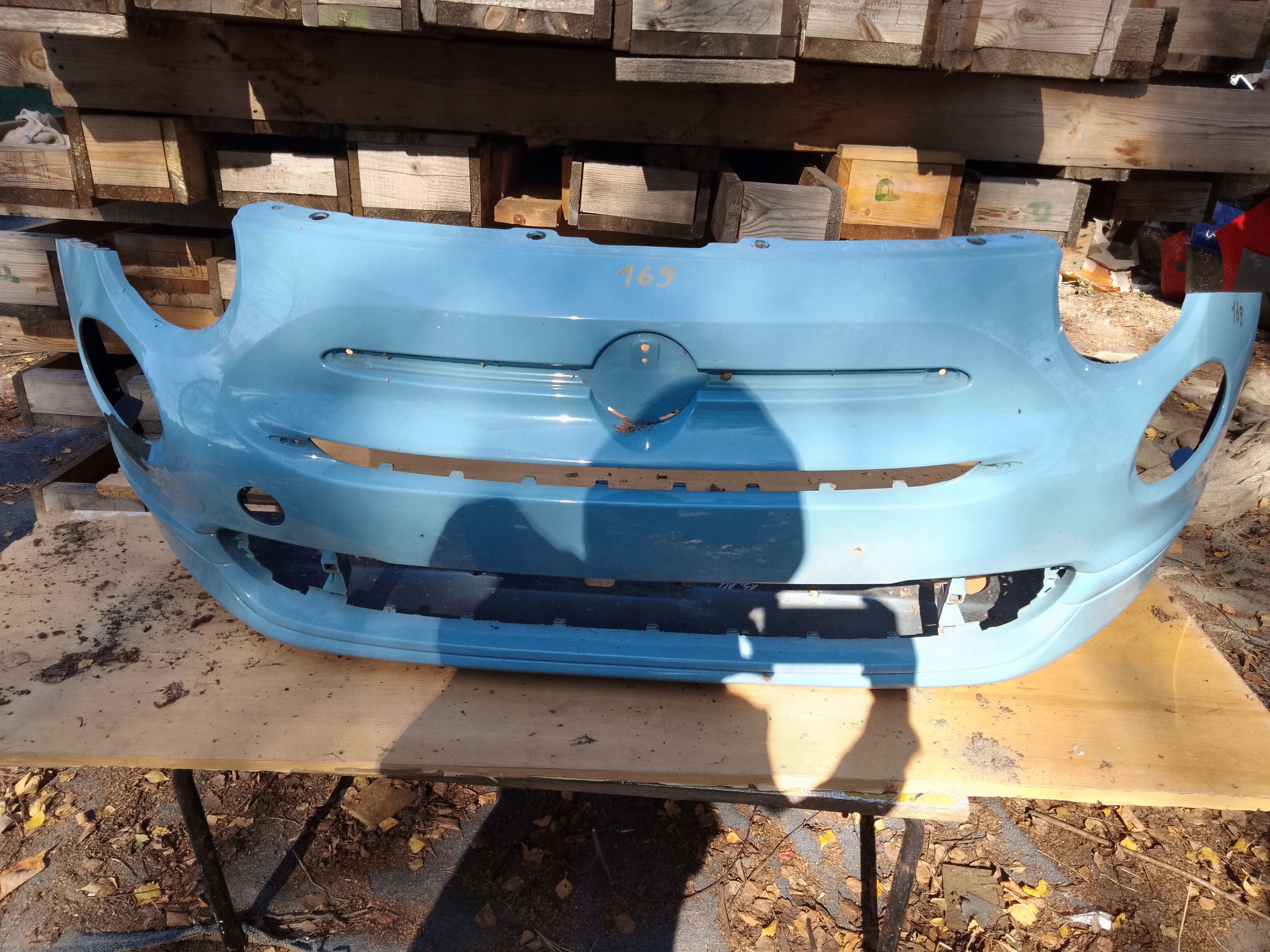 bumper front FIAT 500 735619476 LIFT 2015