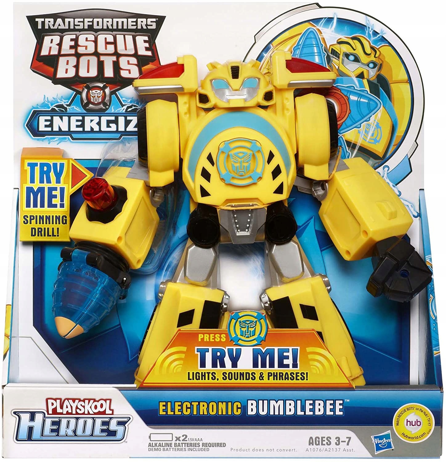 Figurka Elektroniczny Bumblebee Transformers Bots