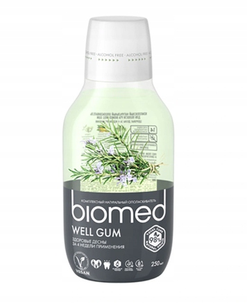 

Płyn do płukania jamy ustnej Biomed Well Gum 250ml