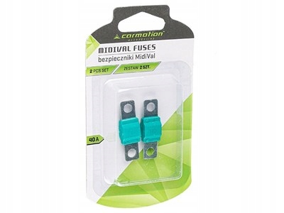 BEZPIECZNIKI MIDIVAL, 40A, 2 SZT.