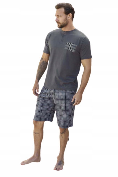 Elegantní Klasické Pánské Pyžamo Just Be Cool XL