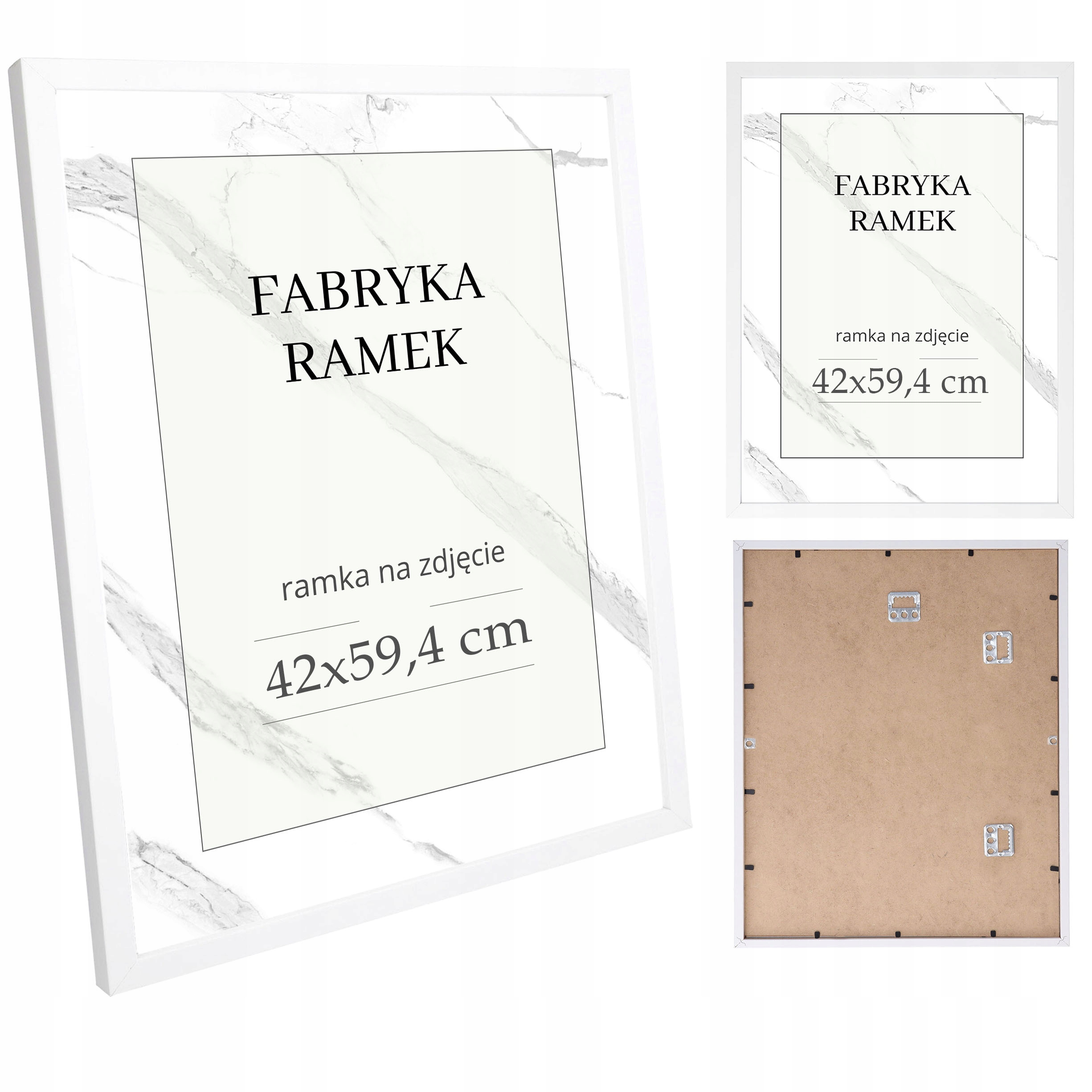 

Ramka A2 ramki na zdjęcia 42x59,4 rama biała