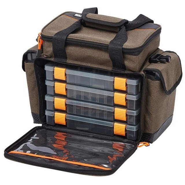 Savage Gear Torba Spinningowa 6 Pudełek 18L 30X40X20CM