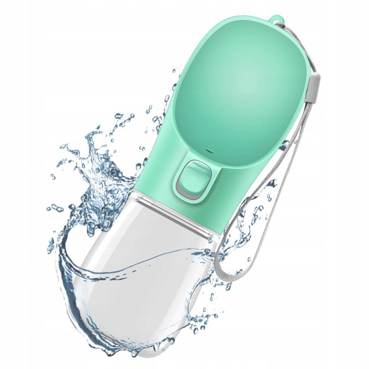 Levně Láhev Miska Na Napáječku Pro Psa 350 ML Přenosná