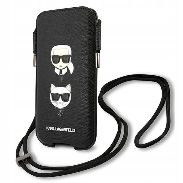Karl Lagerfeld Torebka KLHCP12MOPHKCK6,1" czarny/black hardcase Sa