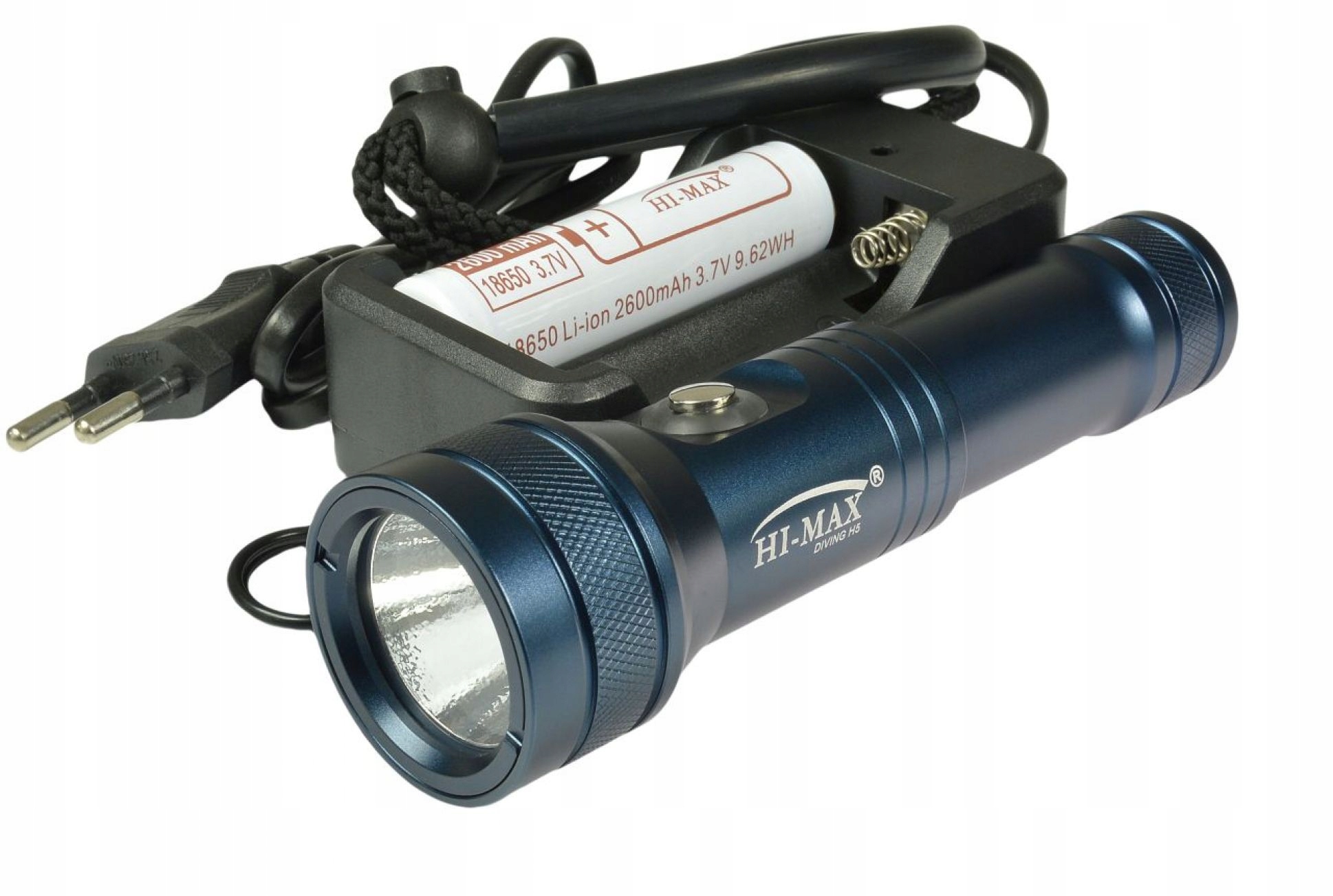 Latarka nurkowa Hi-max H5 1100lm (Niebieska)