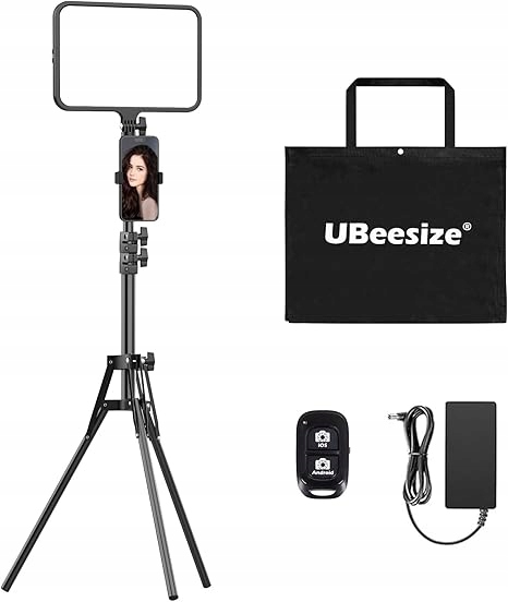 Led fotografické osvětlení UBeesize 13palcové studiové podcasty