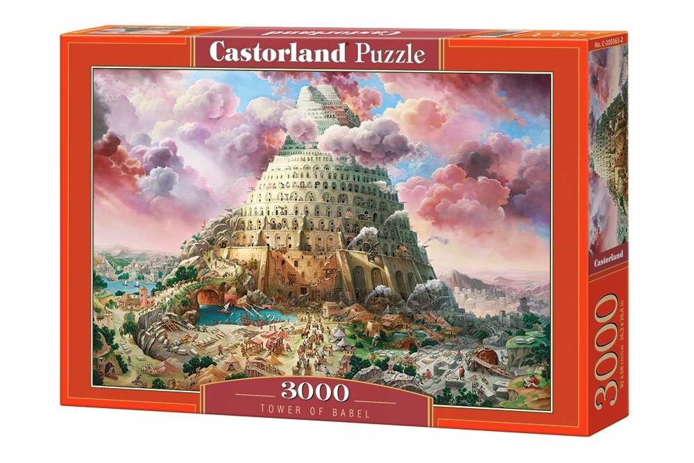 

Puzzle 3000 Wieża Babel Tower of Babel Castor