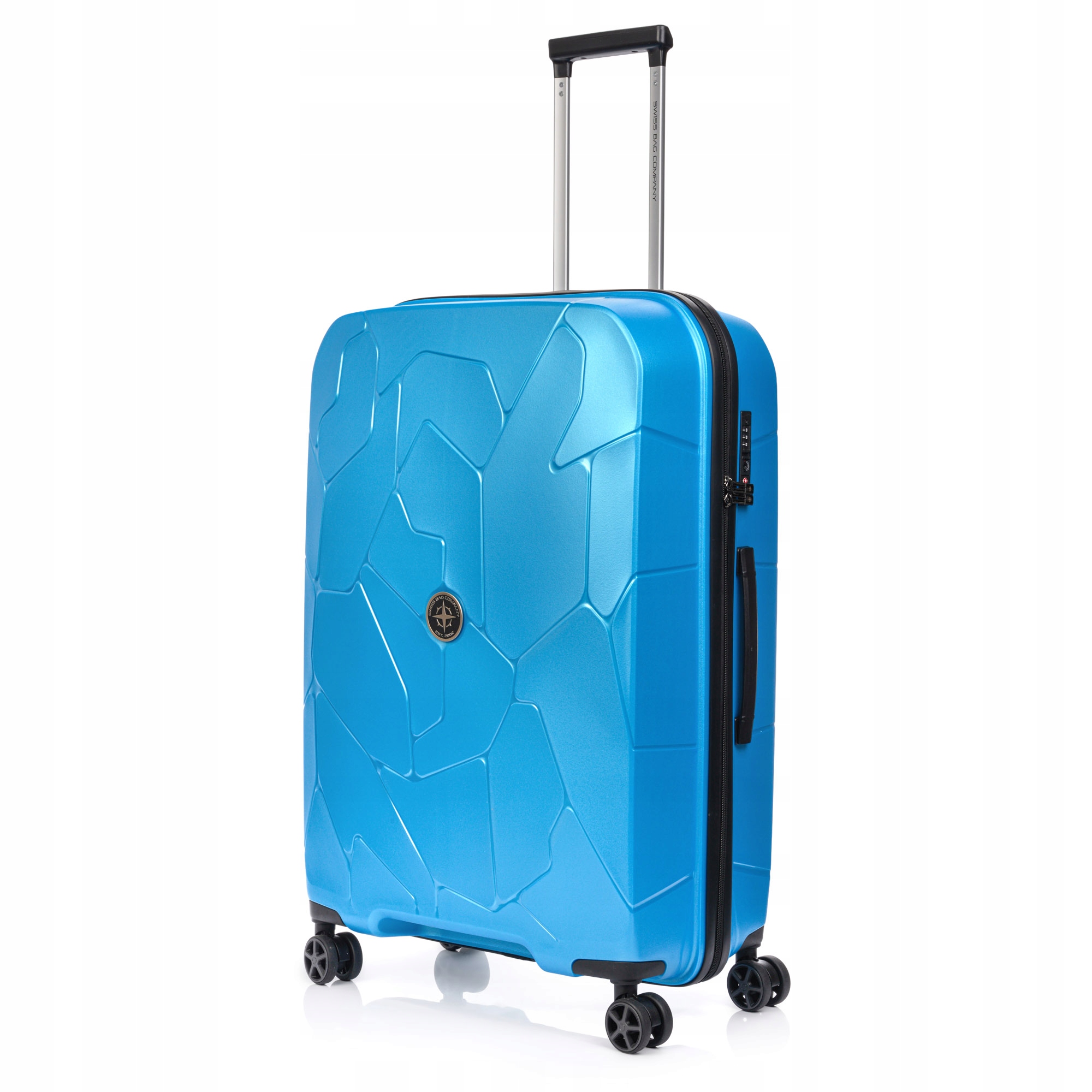 SwissBags Walizka twarda duża polipropylen Lava 92 l