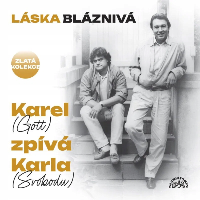 Karel Gott: Láska bláznivá Karel (Gott) zpívá Karla (Svobodu) 3CD
