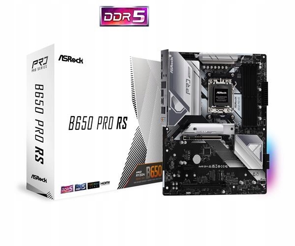 ASRock Mb Sc AM5 B650 Pro Rs, Amd B650, 4xDDR5, 1xDP, 1xHDMI B650 Pro…