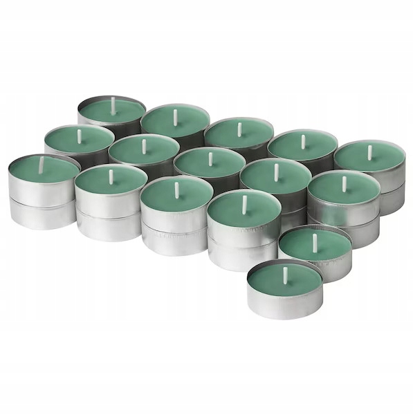 

Ikea świeca zapacho Hedersam trawa Tealighty 30szt