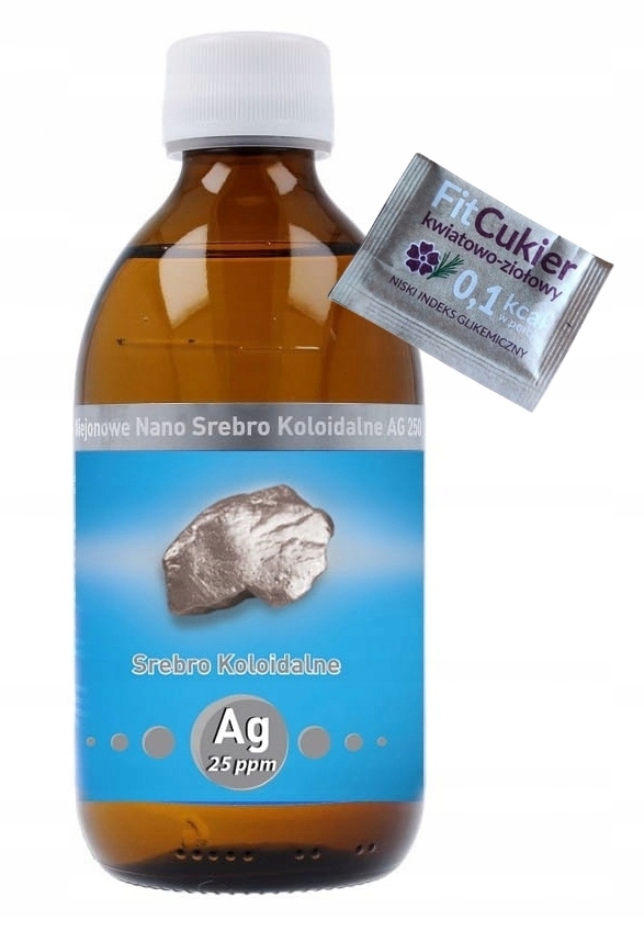 

Czyste Nano Srebro Koloidalne Ag 25ppm 25 ppm 300