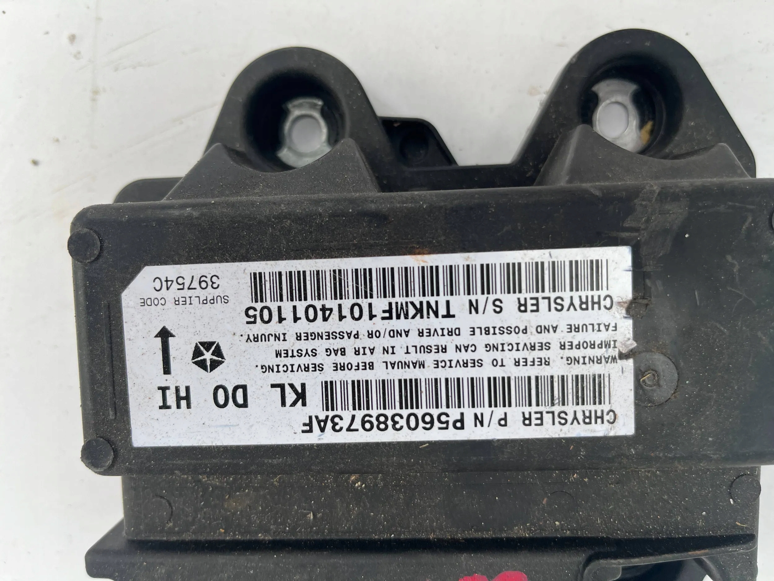 JEEP CHEROKEE KL MODUŁ STEROWNIK SENSOR AIRBAG P56038973AF za 199 zł z