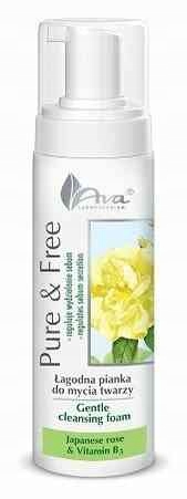 AVA Pure&Free Łagodna Pianka do Mycia Twarzy