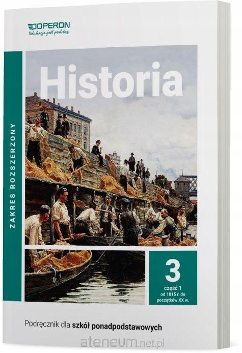 Okładka na Historia LO 3 Podręcznik ZR cz.1 OPERON