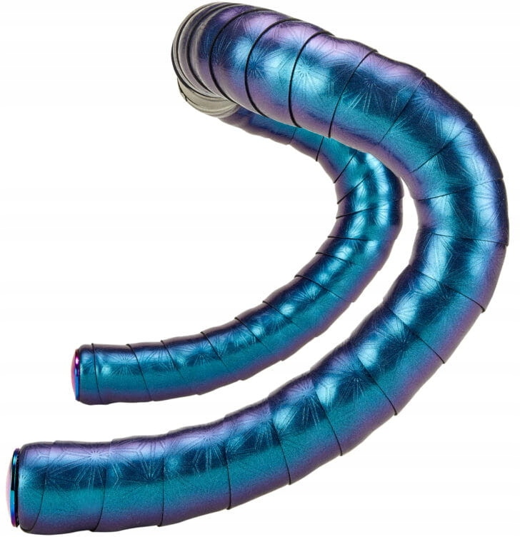 Omotávka na řidítka Supacaz Bling Oil Slick Záslepky Oil Slick