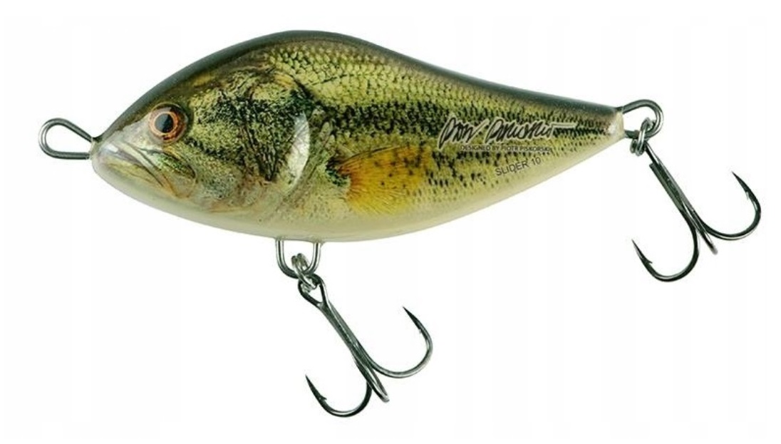 Wobler Jerk Salmo Slider 12S Lb Largemouth Bass Le