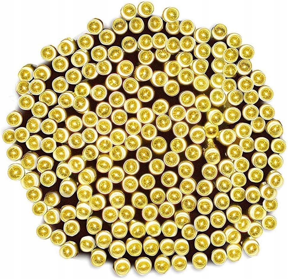 Gresonic Lampki Choinkowe Na Boże Narodzenie Łańcuch 200 Led 20M Białe — miniatura 3