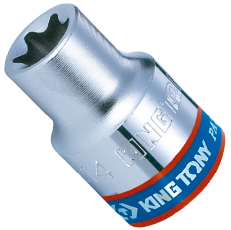 

King Tony Klucz nasadka krótka 3/8 Torx E10 x 28mm