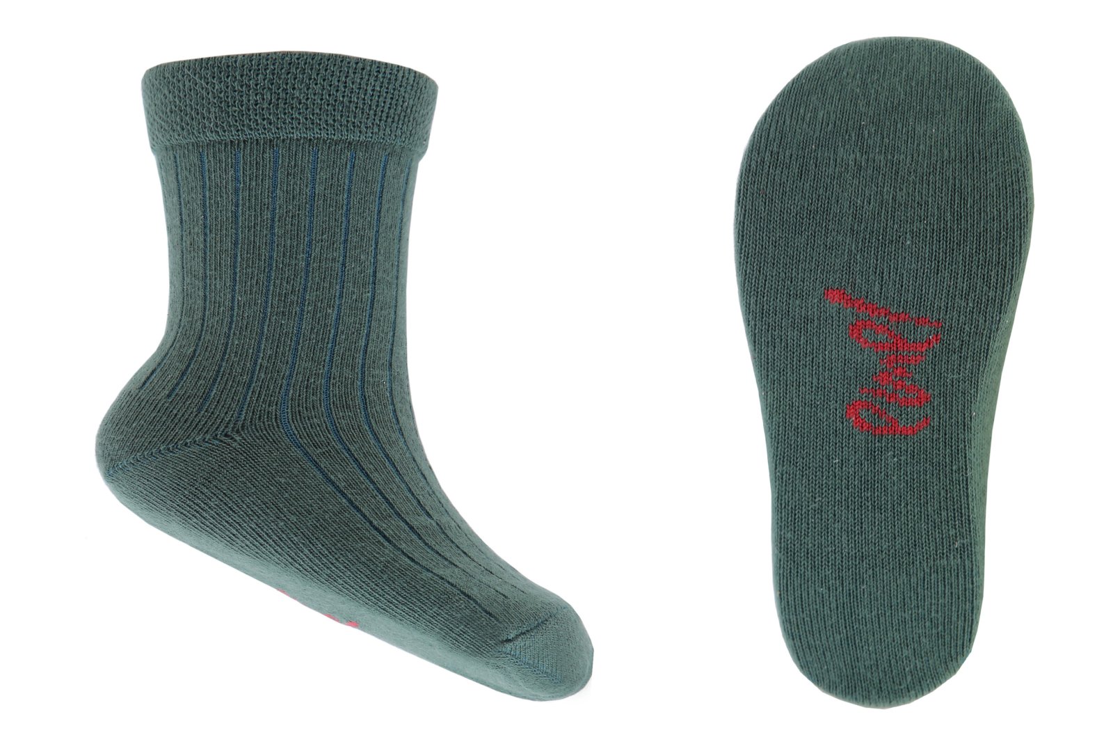 EMEL SKARPETKI BAWEŁNA ORGANICZNA ZIELONE R 27/30